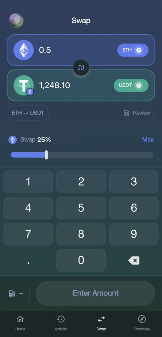 Swap token